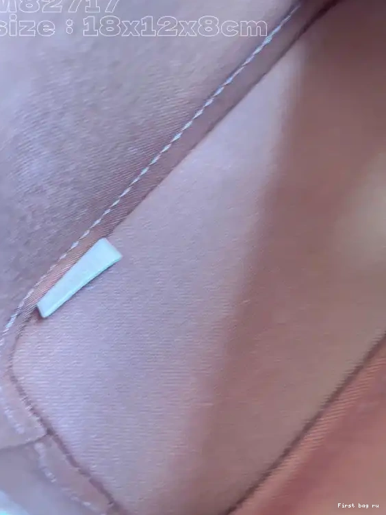 First bag ru VUITTON Nano LOUIS Alma 0707